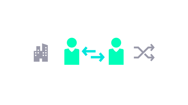 Icon representing the need for resilience and flexibility in real estate due to changing demand and user patterns