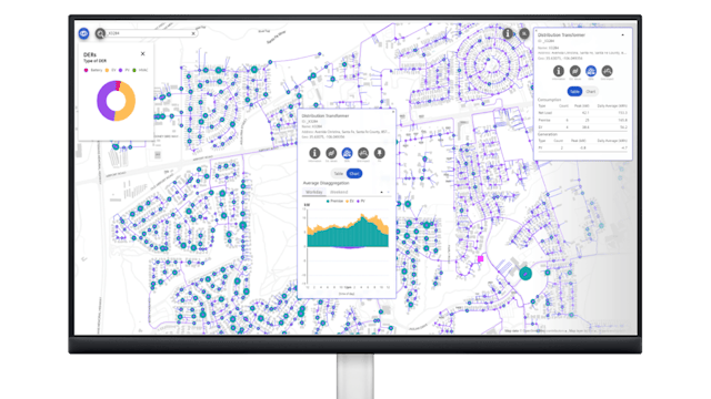 A Siemens logo displayed on a screen with a blue background and a white border. 