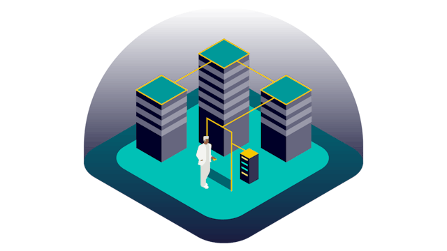 A diagram showing the ISO enhancement control process with various steps and icons. 